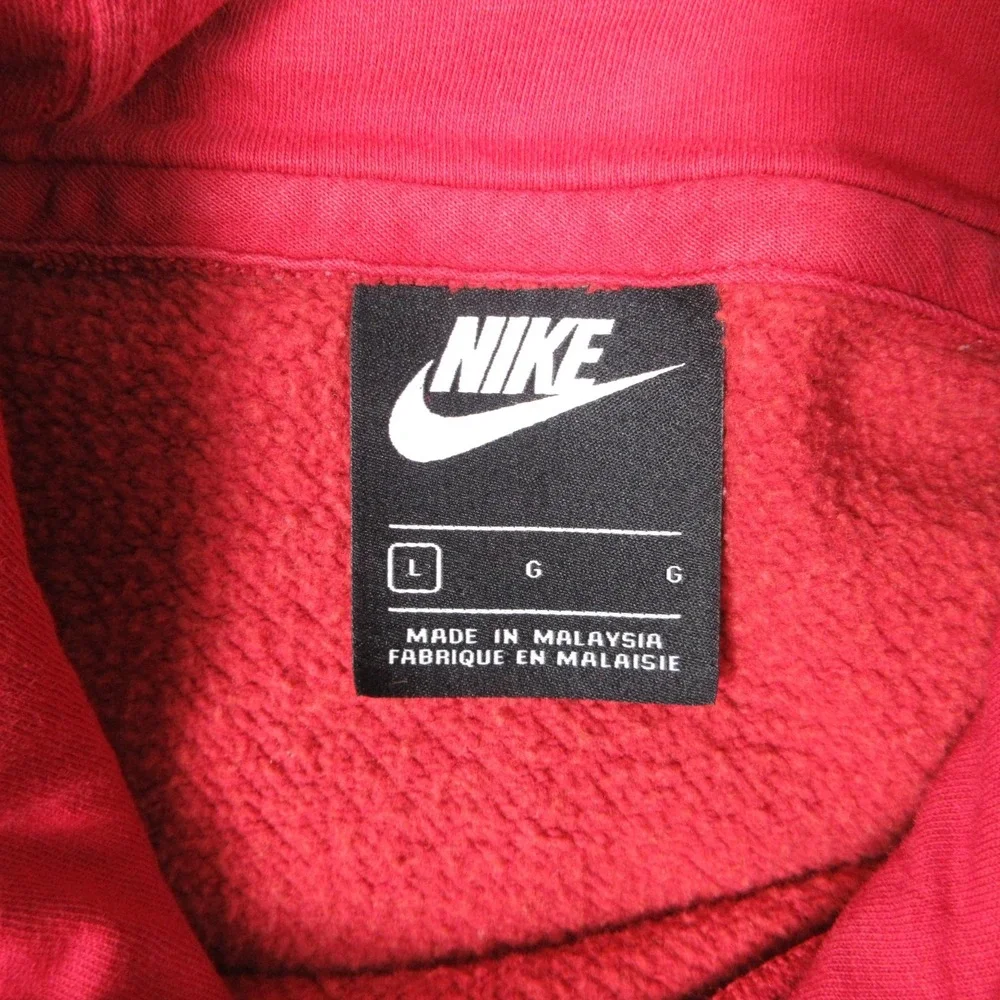 Alabama Crimson Tide Sweater Mens Large Red Hoodie Sweatshirt Nike Fleece NCAA